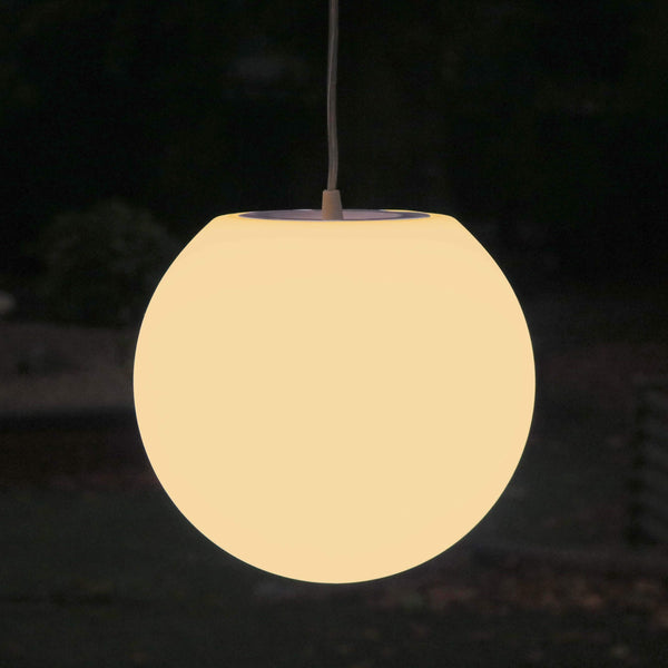 Lampe Table Chevet E27, Sphère Lumineuse, Boule LED 20cm, Blanc Chaud – PK  Green France