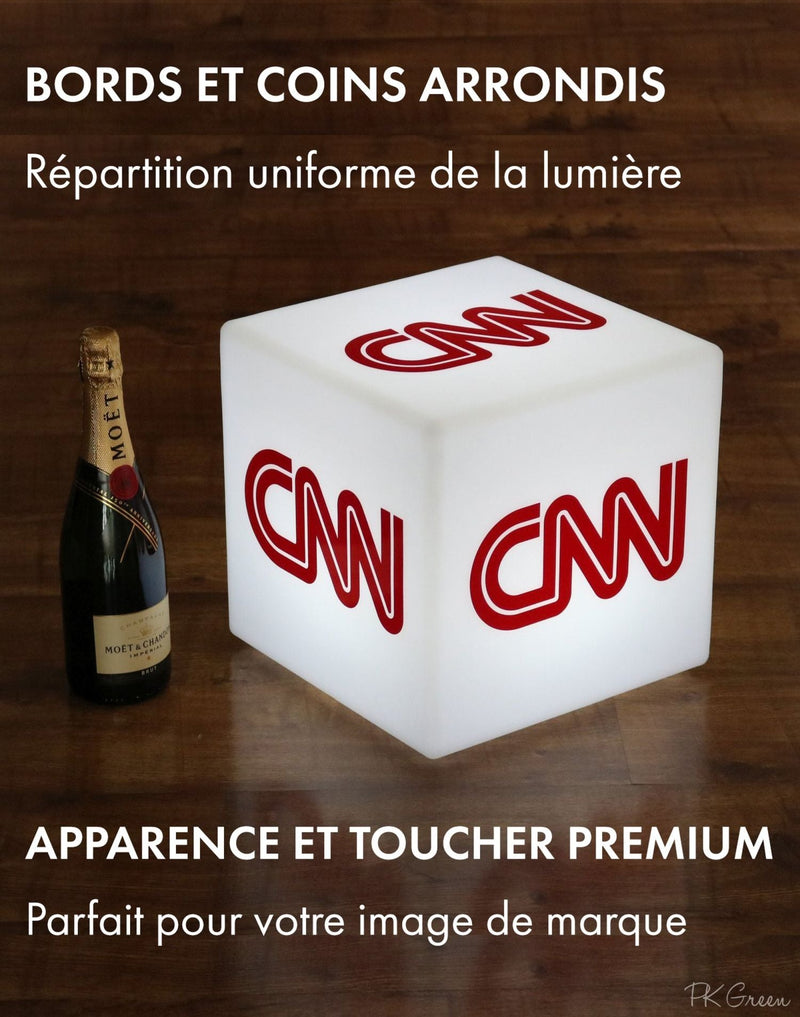 Objet illuminé personnalisé Sphère pub lumineuse Boule éclairée avec enseigne Affichage promotionel