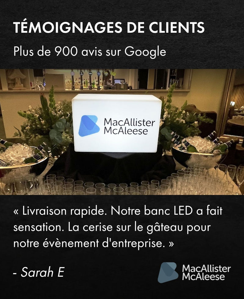 Lampe centre de table LED personnalisée Affichage promotionel rétroéclairé Publicité Lumière logo