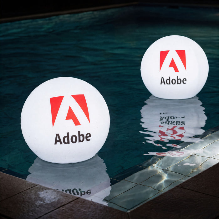 Boule flottante Lampe extérieure pub Sphère lumineuse personnalisée avec logo Affichage promotionel
