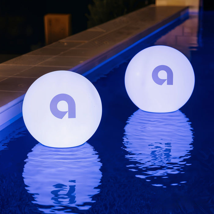 Grande boule flottante LED personnalisée piscine Publicité lumineuse pour événements fêtes dehors