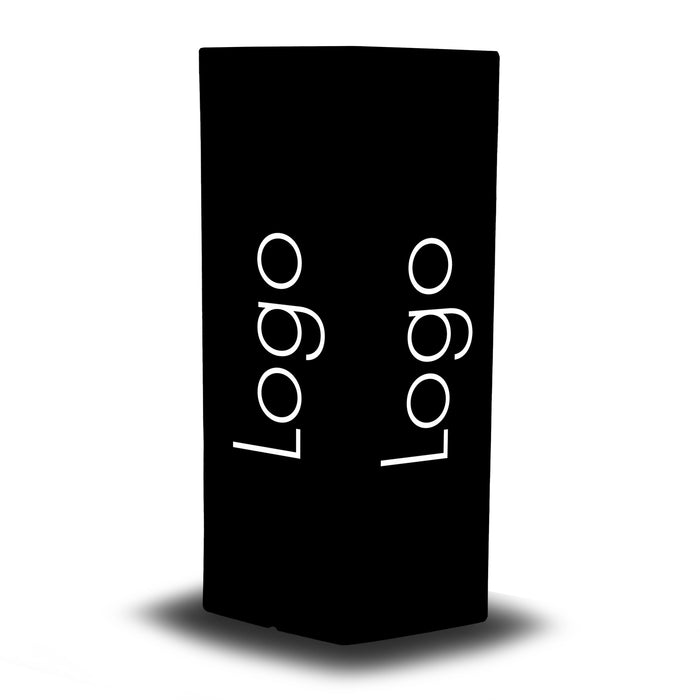 Enseigne Lumineuse LED Estampillée, Lampe Pilier Colonne Personnalisable, Grand Affichage Lumineux pour Exposition, Stand de Salon, Événement