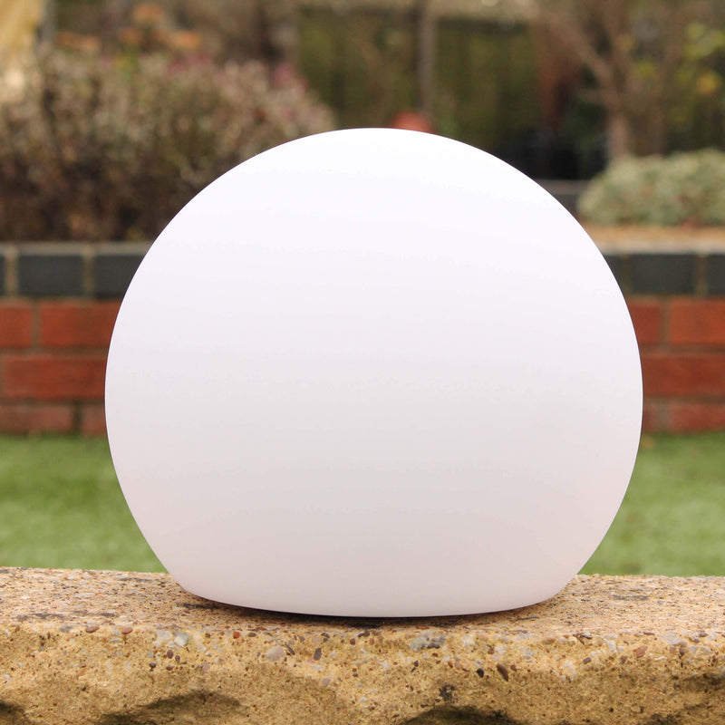 Lampe Ronde LED Flottante Extérieure 25cm de Piscine, Jacuzzi, Jardin