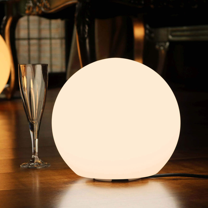 Lampe de Chevet Moderne Chambre, Sphère 25cm, LED E27 Blanc Chaud