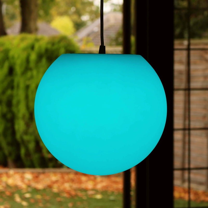 Lampe Suspension Rechargeable Extérieur Jardin avec Télécommande, 30cm