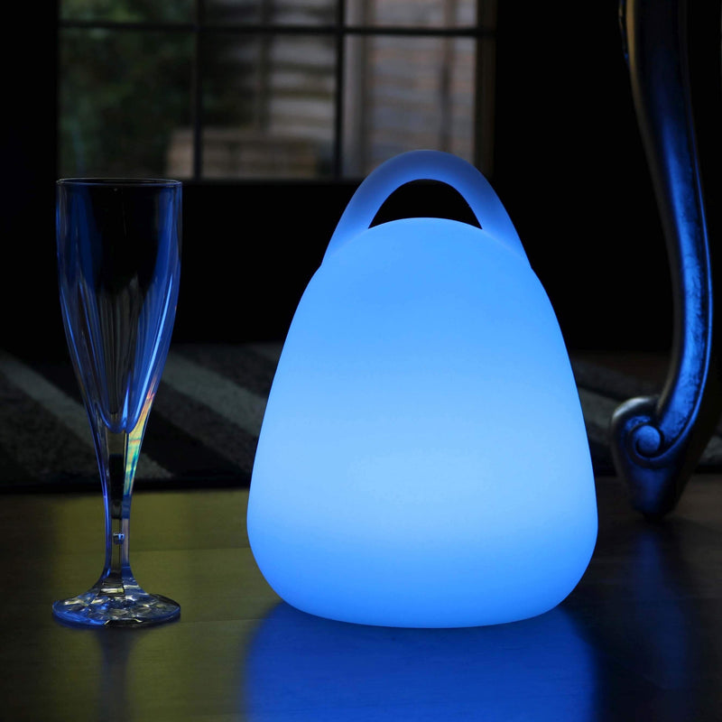 Lampe Nomade LED Rechargeable, Lanterne Extérieure Multicolore, 23cm