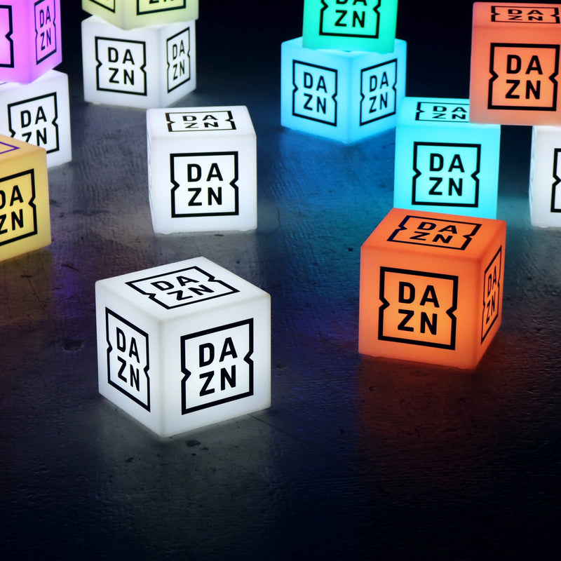 Cube LED Personnalisé Siglé, Caisson Lumineux Publicitaire avec