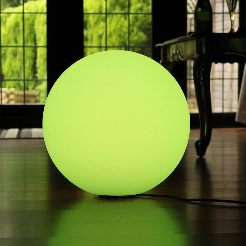 Globe Lumineux LED Multicolore Dimmable, Lampadaire Lampe Sol RGB sur Secteur