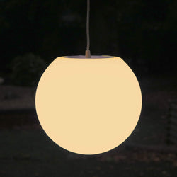 20cm extérieur boule lumières LED LED étanche suspension boule