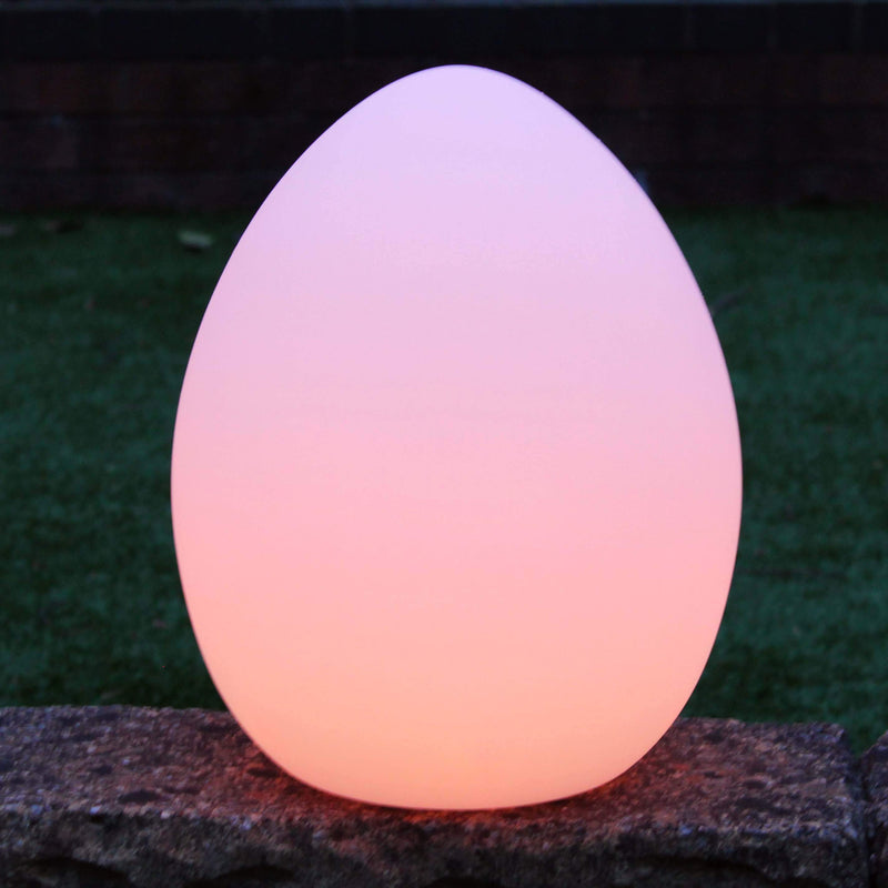 Lampe de Table LED Rechargeable avec Télécommande, Extérieur, 32cm