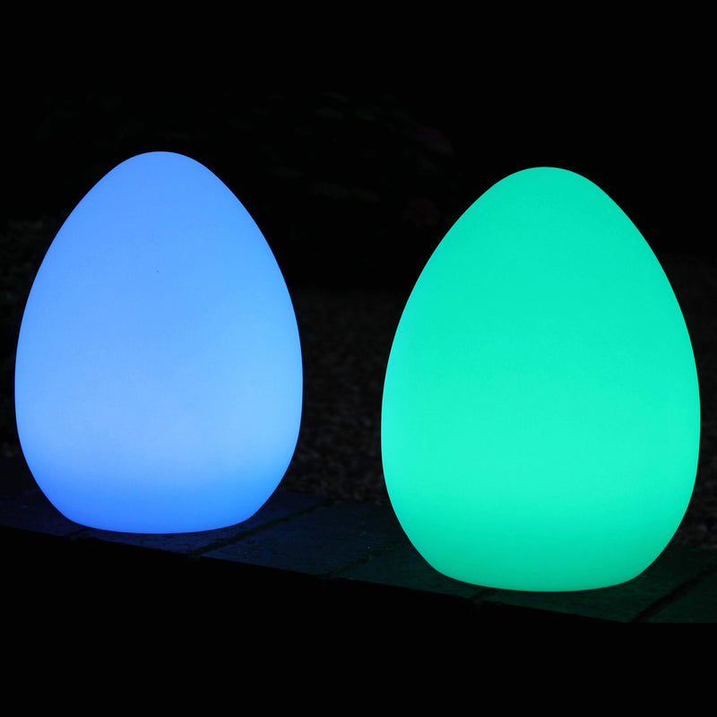 Lampe de Table Décorative RGB sans Fil, Lumière Extérieur Jardin, 27cm