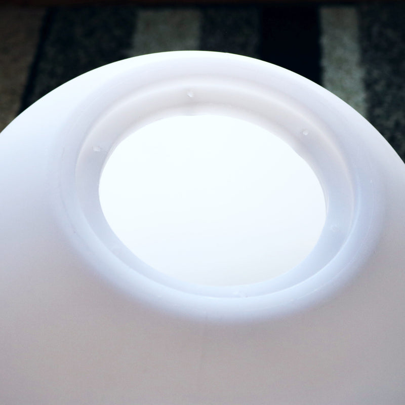 Abat-jour globe boule 60cm pour lampadaire coque ronde sphère creuse en plastique PE diamètre 600mm