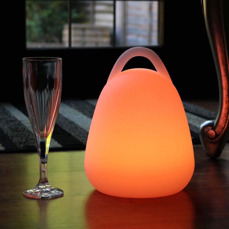 Lampe Nomade LED Rechargeable, Lanterne Extérieure Multicolore, 23cm