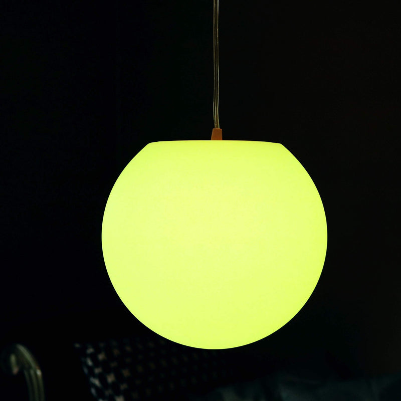 Lampe Suspension LED Multicolore avec Télécommande, Luminaire 15cm