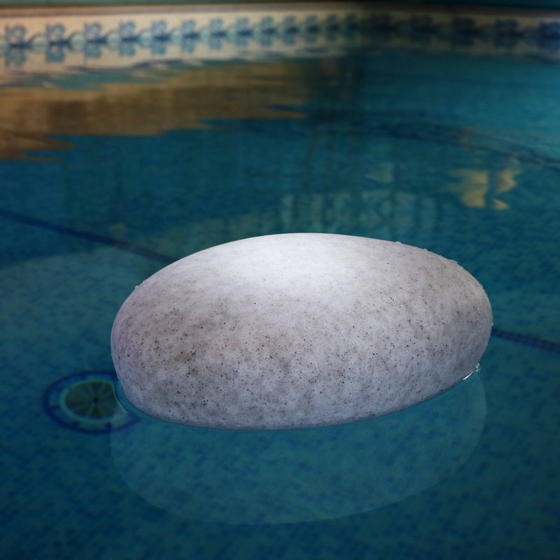 Lumière flottante piscine Lampe LED étanche RGB pour patio, lampe de bassin jacuzzi, galet décoratif