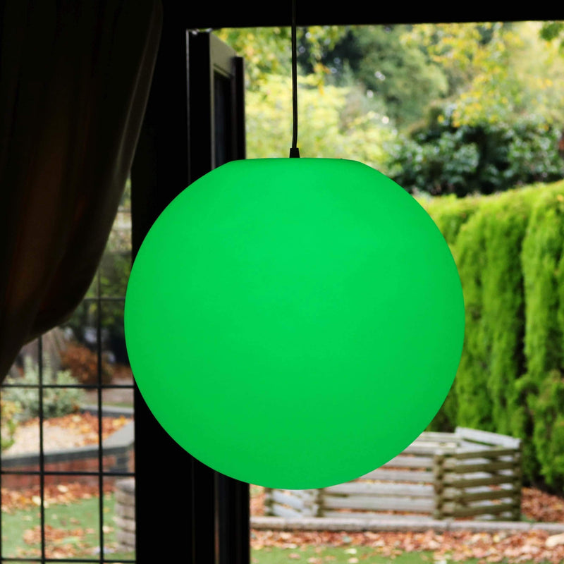 Lampe Plafond Suspension avec Télécommande, 40cm, Couleur Changeante