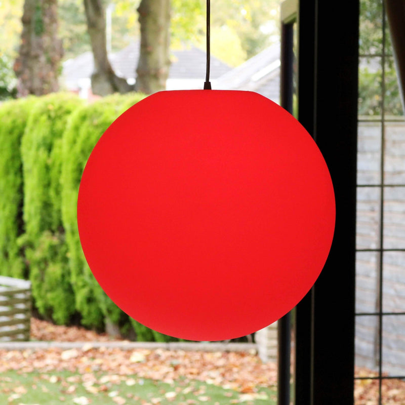 Lampe Plafond Suspension avec Télécommande, 40cm, Couleur Changeante