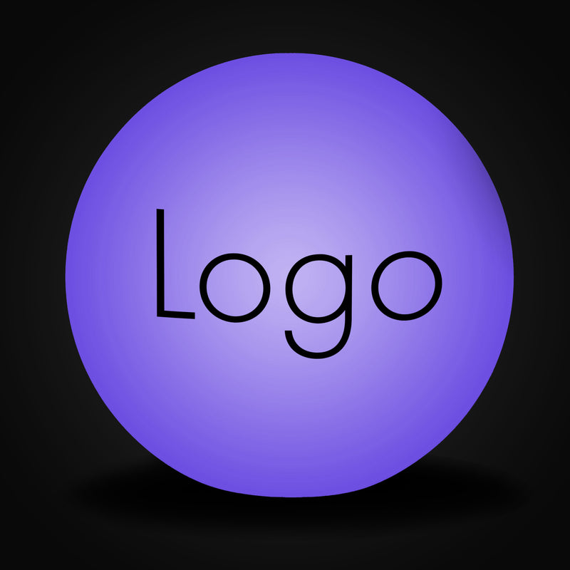 Centre de Table Estampillé Personnalisable, Caisson Lumineux LED Rond Sans Cadre avec Logo pour Salon, Événement Entreprise, Cérémonie de Prix