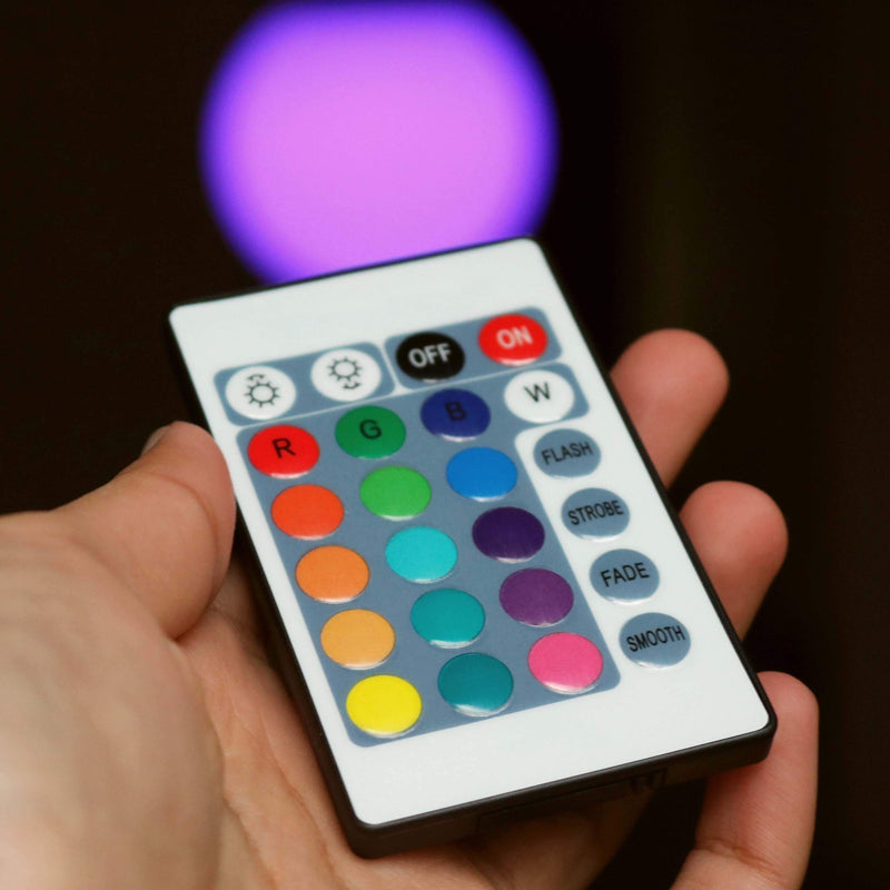 Lampes LED à changement de couleur avec télécommande