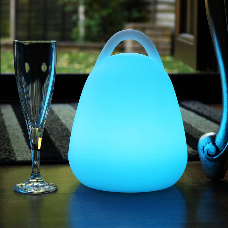 Lampe Nomade LED Rechargeable, Lanterne Extérieure Multicolore, 23cm
