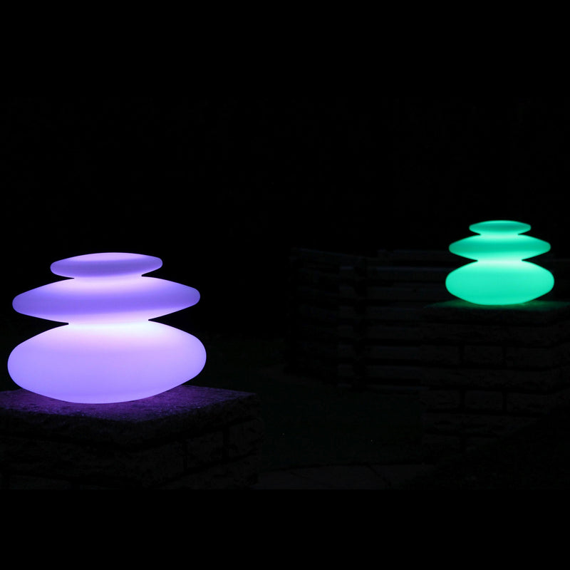 Lampe Décorative Extérieure sans Fil, Luminaire Design Multicolore Jardin