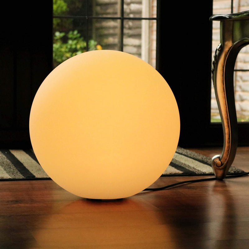 Globe Lumineux LED Multicolore Dimmable, Lampadaire Lampe Sol RGB sur Secteur