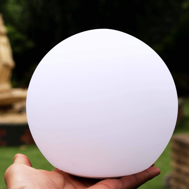 Lampe de Chevet Nuit, Sphère Lumineuse LED Multicolore sans Fil, 15cm