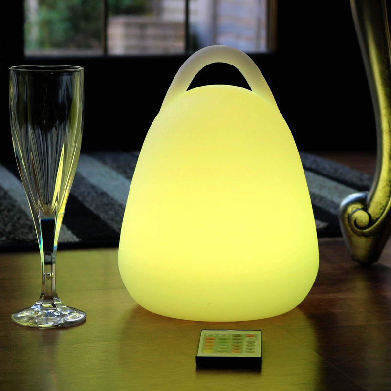 Lampe Nomade LED Rechargeable, Lanterne Extérieure Multicolore, 23cm