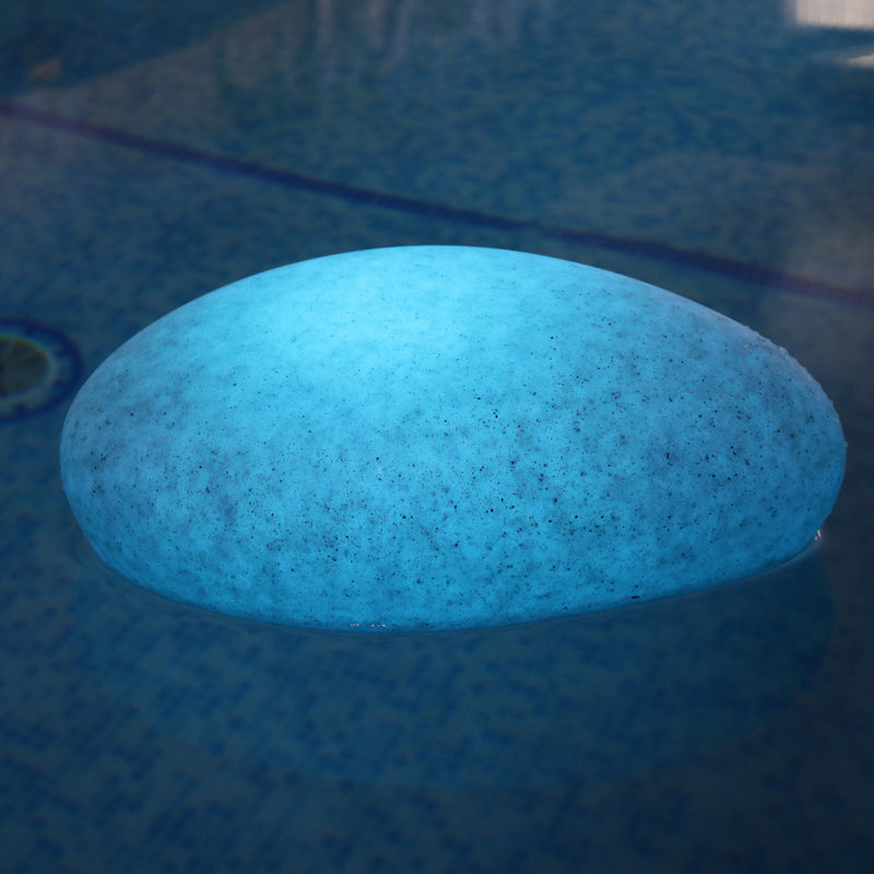 Lumière flottante piscine Lampe LED étanche RGB pour patio, lampe de bassin jacuzzi, galet décoratif