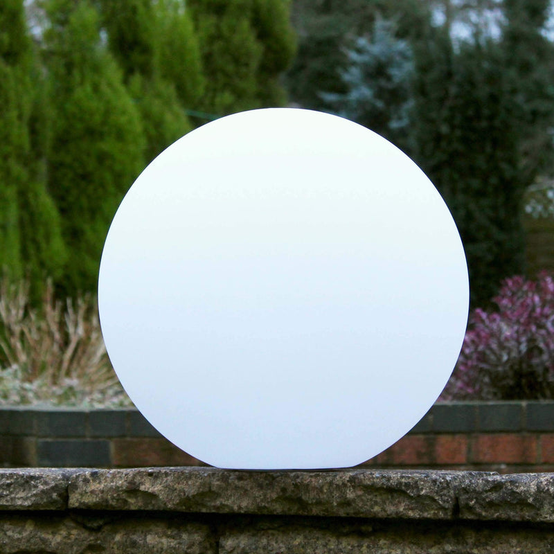 Boule Lumineuse LED Flottante, Lampe Etanche Extérieure Jardin, 40cm