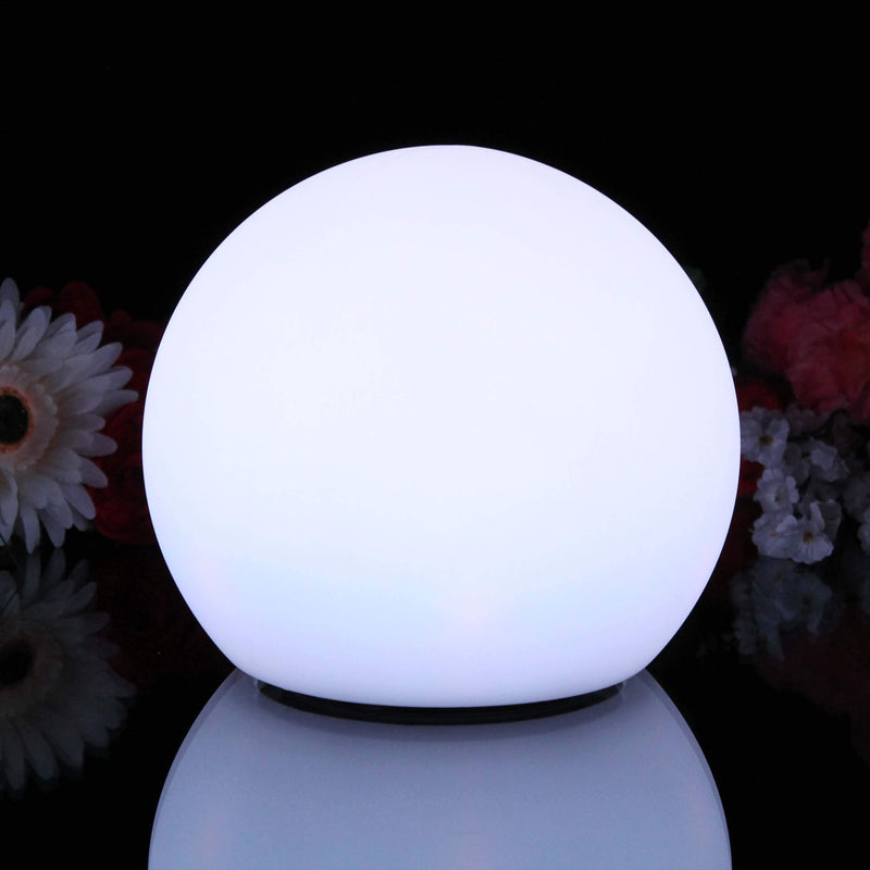 Sphère Lumineuse Flottante Piscine Jacuzzi, Lampe LED Jardin, 20cm