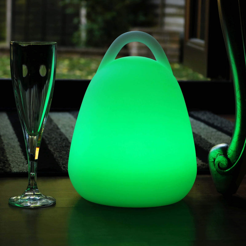 Lampe Nomade LED Rechargeable, Lanterne Extérieure Multicolore, 23cm