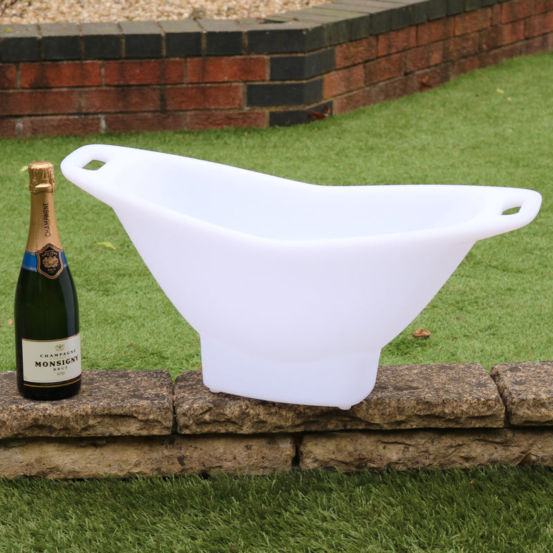 Seau à glace vin à LED extérieur jardin refroidisseur champagne sur secteur Porte-bouteille boissons