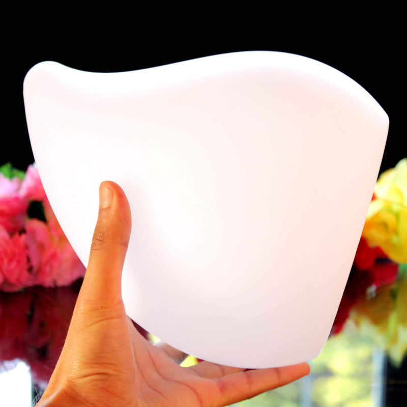 Lampe Chevet Chambre Design sans Fil, Lumière Multicolore Salon, 20cm