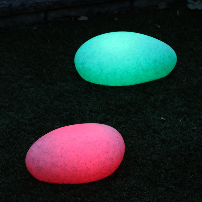 Lumière flottante LED piscine éclairage extérieur bassin de jardin lampe silex de couleur changeante