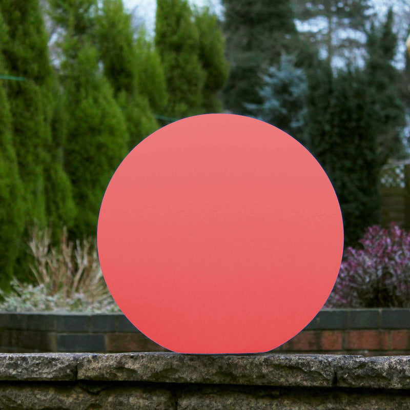 60cm Lampe Boule Flottante Piscine Géante, Sphère LED RGB Multicolore Étanche Jardin