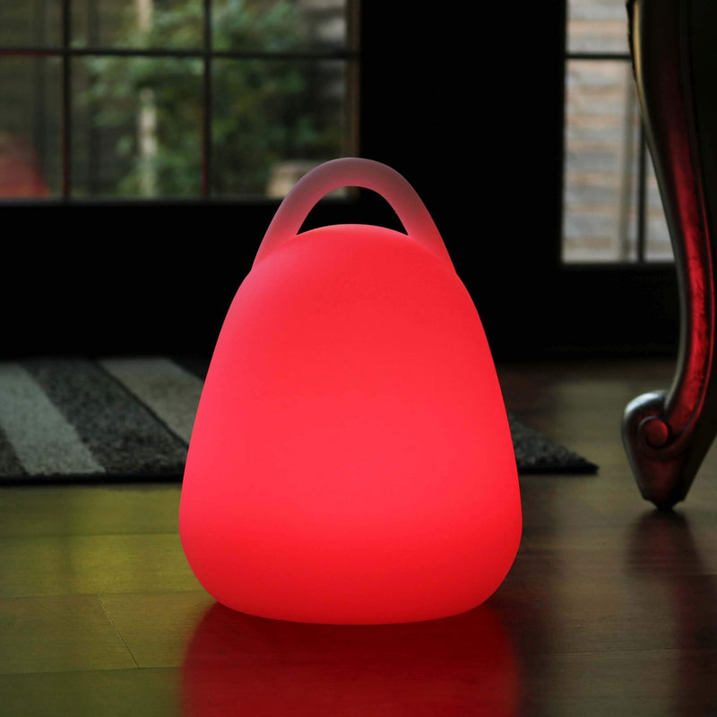 Lampe Nomade LED Rechargeable, Lanterne Extérieure Multicolore, 23cm