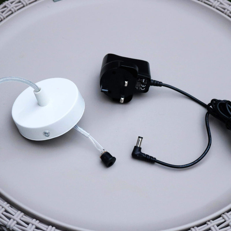 Luminaire Suspension Extérieur Jardin, Rechargeable, Multicolore, 25cm