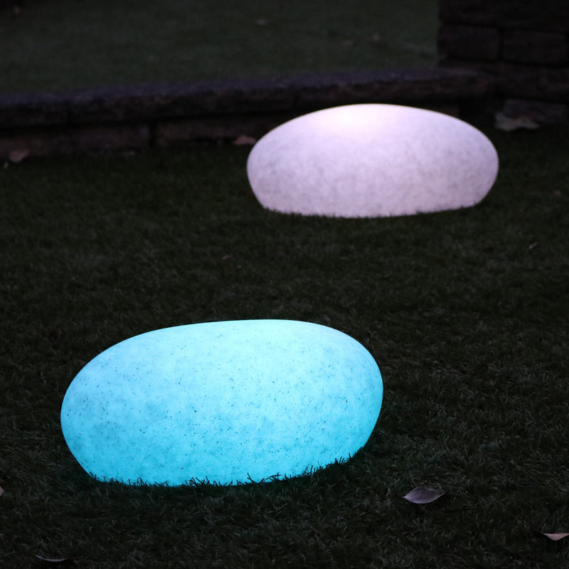 Lumière flottante LED piscine éclairage extérieur bassin de jardin lampe silex de couleur changeante