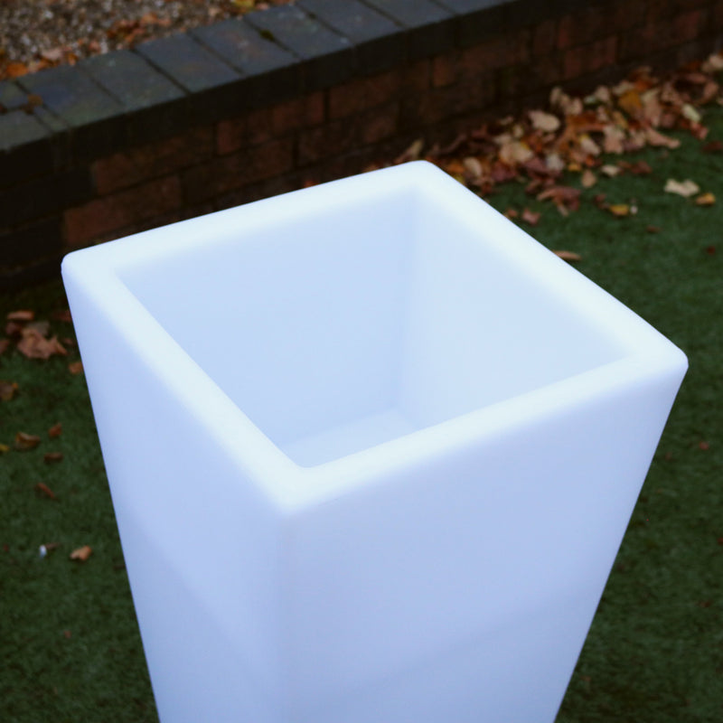 75 cm Seau à vin LED Refroidisseur de champagne jardin Seau à glace éclairé pour boissons plein air