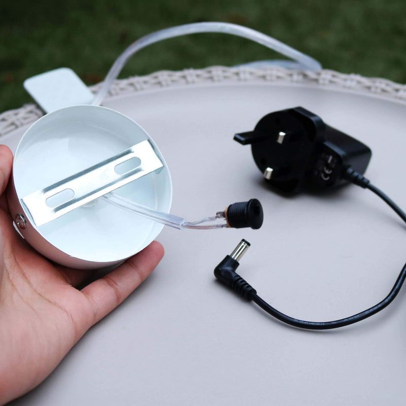 Luminaire Suspension Extérieur Jardin, Rechargeable, Multicolore, 25cm