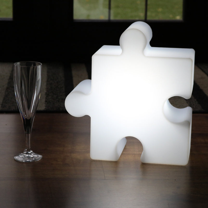 Lumière sensorielle LED puzzle, lampe rechargeable à couleur changeante pour enfants, jeunes