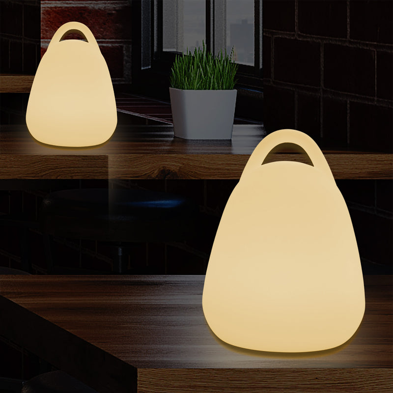Lanterne de table décorative à LED chambre à coucher alimentée par