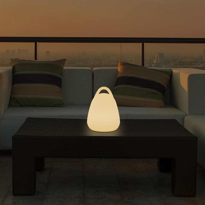 Lanterne de table décorative à LED chambre à coucher alimentée par