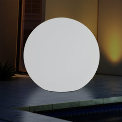 Lumière sphère jardin extérieur sur secteur globe boule 50cm changement de couleurs Lampe de sol RGB