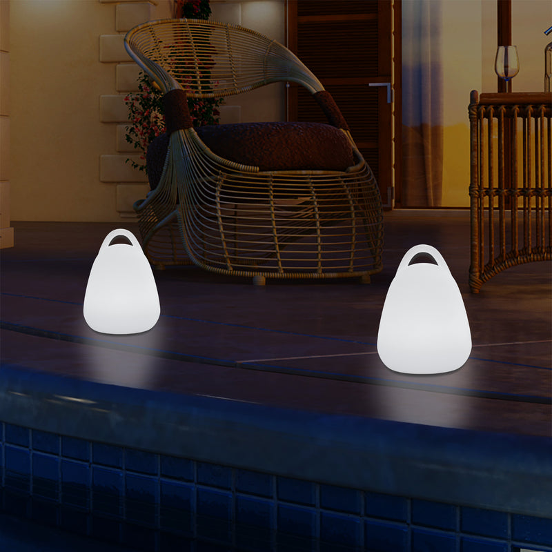 Lanterne jardin extérieur alimentée par le secteur Lampe de table décorative pour balcon terrasse 5V