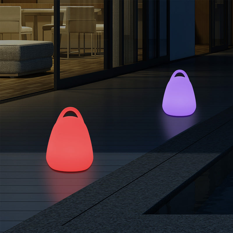 Lanterne jardin extérieur alimentée par le secteur Lampe de table décorative pour balcon terrasse 5V