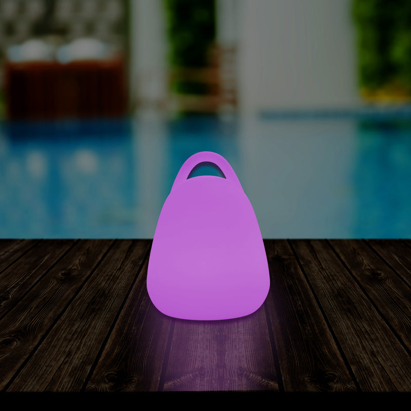 Lanterne jardin extérieur alimentée par le secteur Lampe de table décorative pour balcon terrasse 5V