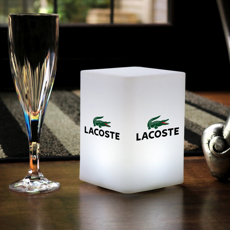 Lampe centre de table LED personnalisée Affichage promotionel rétroéclairé Publicité Lumière logo