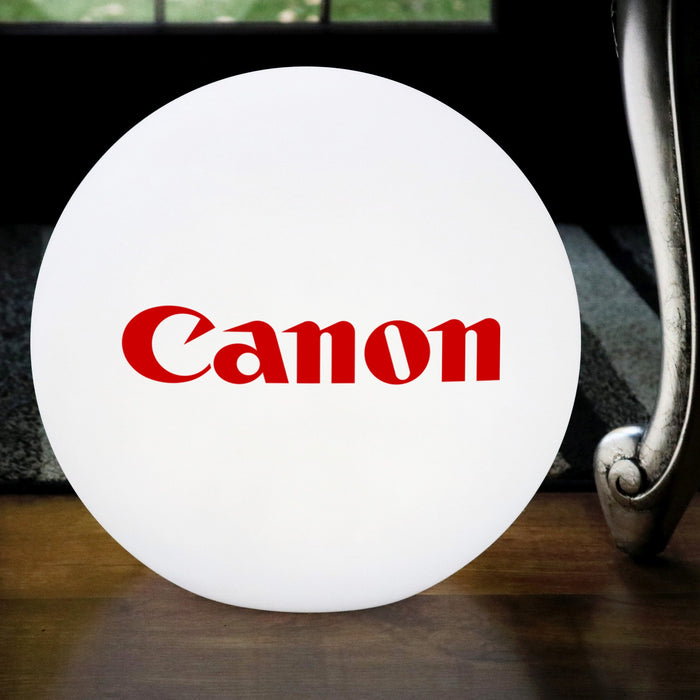 Grand affichage promotionel LED rond personnalisé Boule Sphère lumineuse avec logo RGB Lampadaire